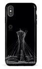 iPhone XS Max tough Parc Olympique - Croquis Noir -