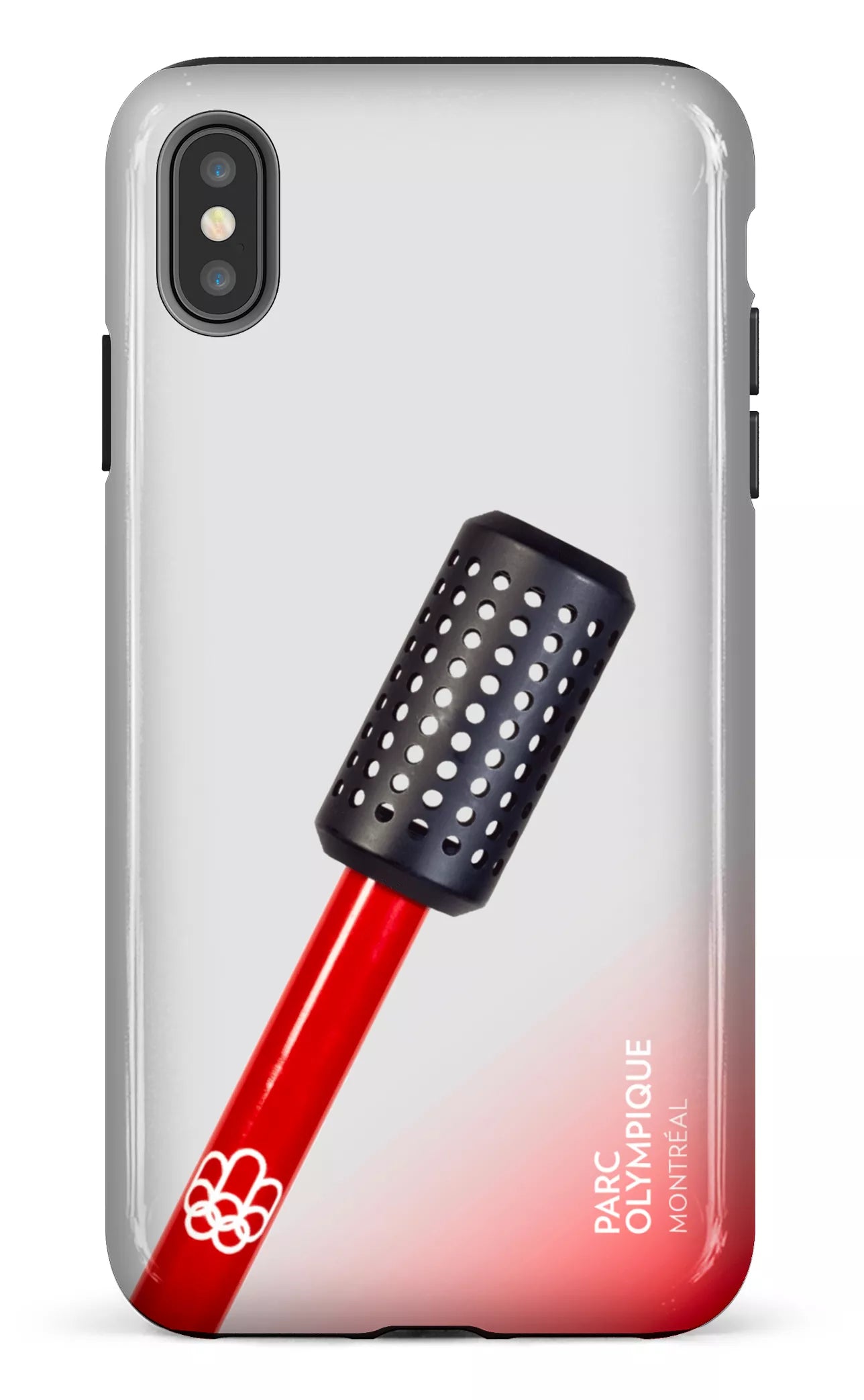 iPhone XS Max tough Parc Olympique - Flambeau Incliné -