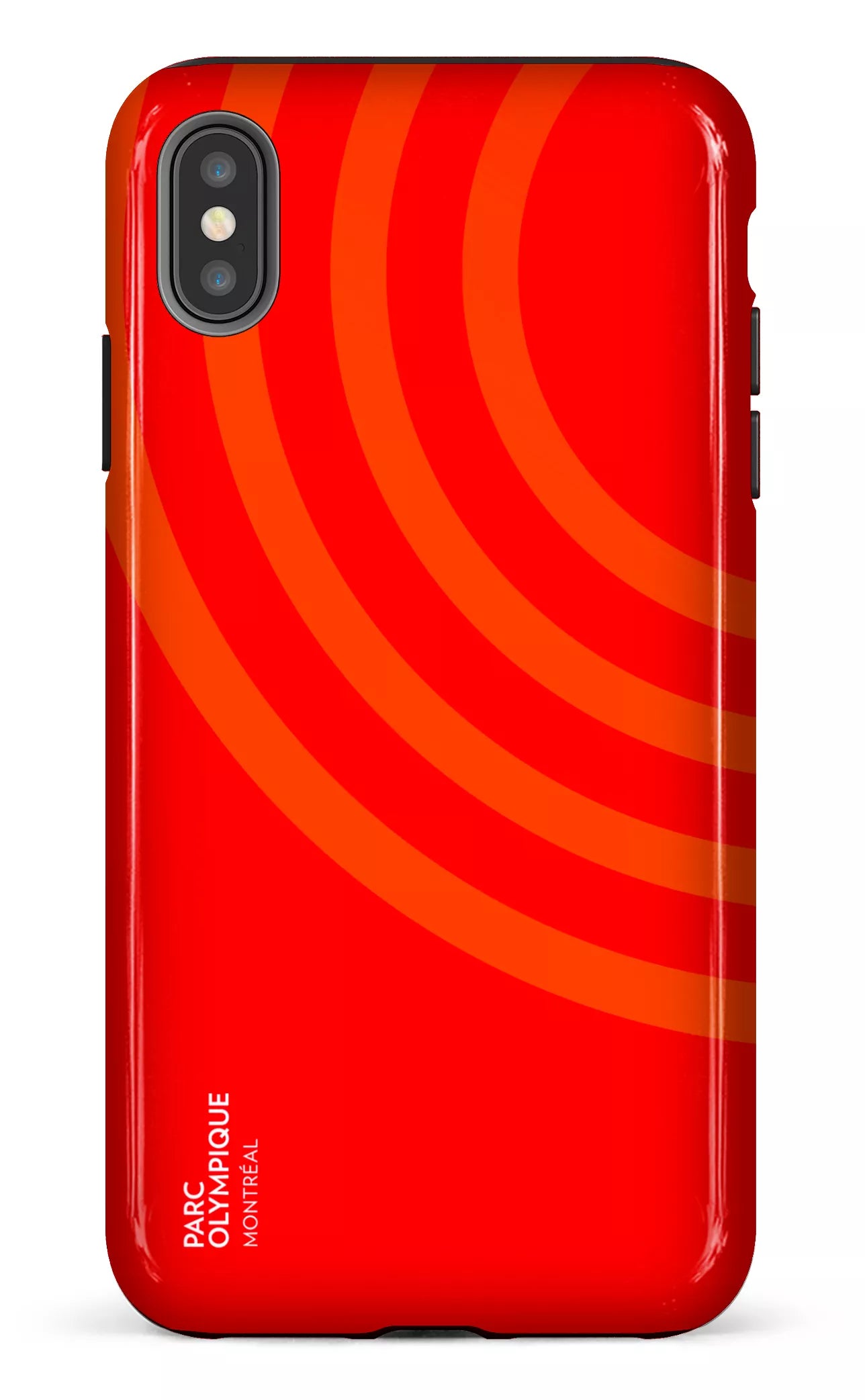 iPhone XS Max tough Parc Olympique - Logo Rouge -