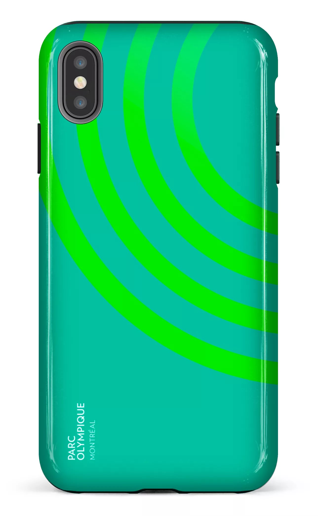 iPhone XS Max tough Parc Olympique - Logo Vert -