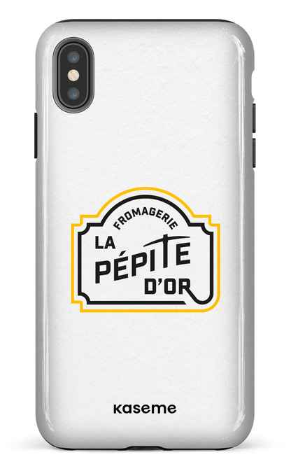 iPhone XS Max tough Pépite Blanc -
