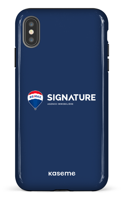 iPhone XS Max tough Remax Signature Bleu -