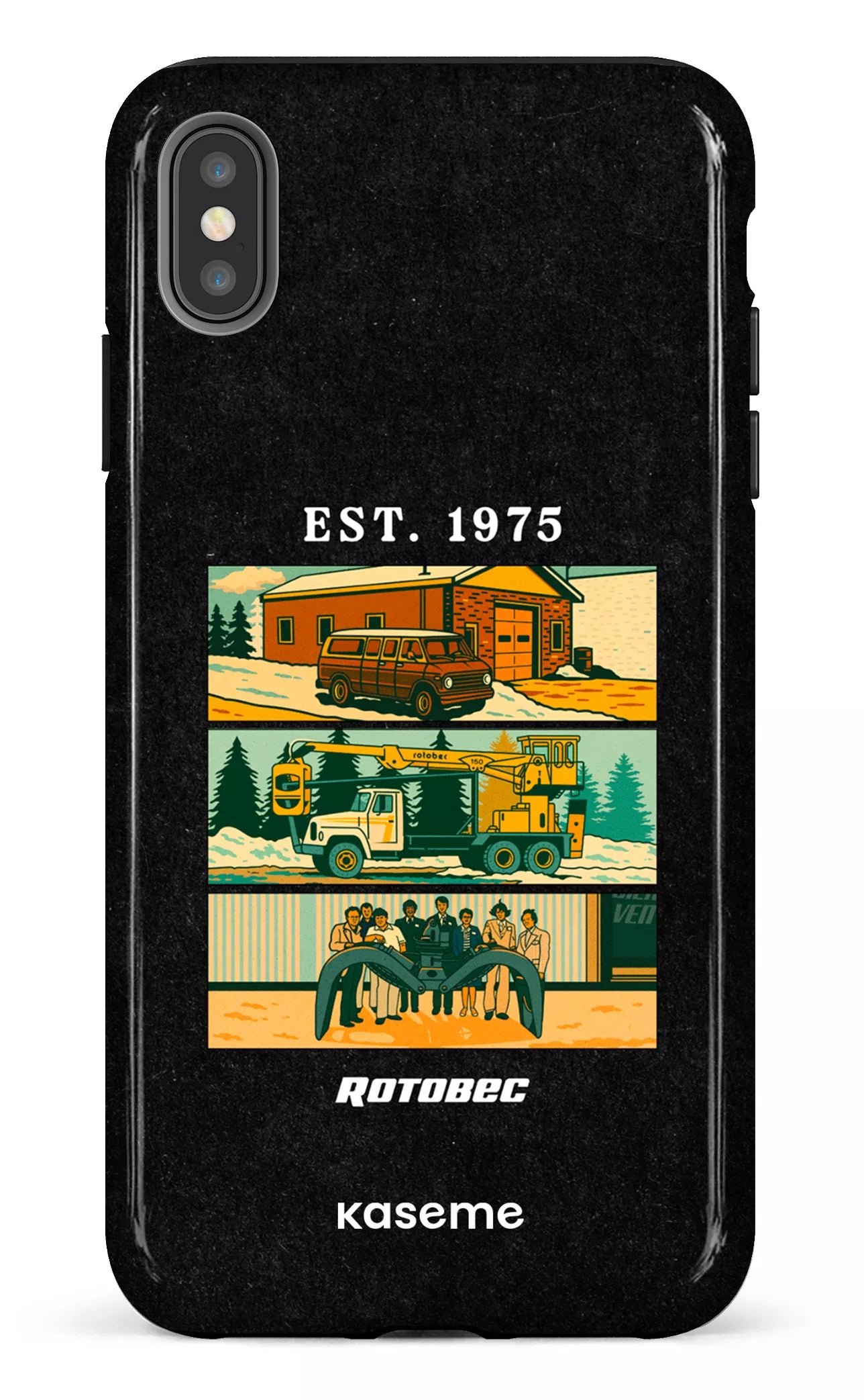 iPhone XS Max tough Rotobec Est. 1975 -