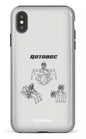 iPhone XS Max tough Rotobec Gris -