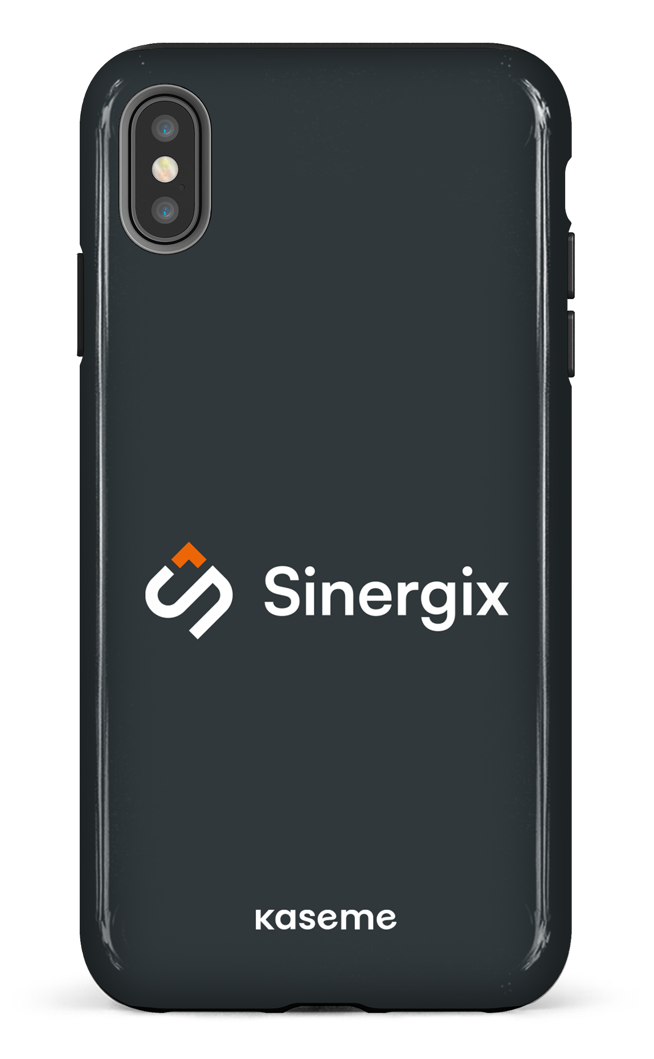 iPhone XS Max tough Sinergix Gris -