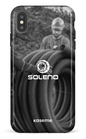iPhone XS Max tough Soleno tuyau N&B -