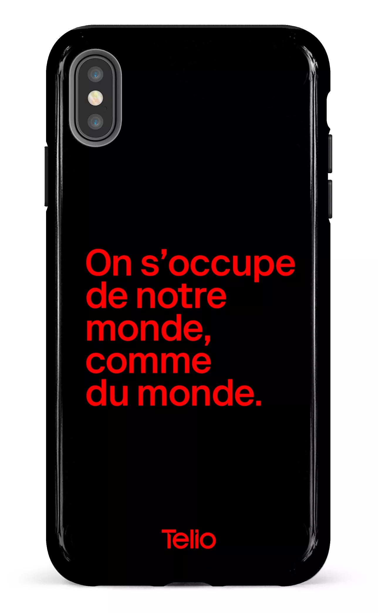 iPhone XS Max tough Telio Noir -