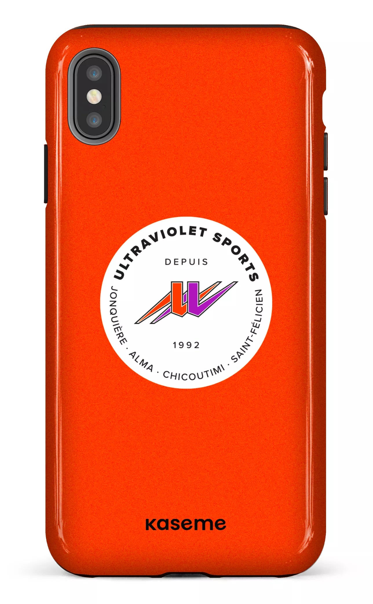 iPhone XS Max tough UltraViolet - Orange -