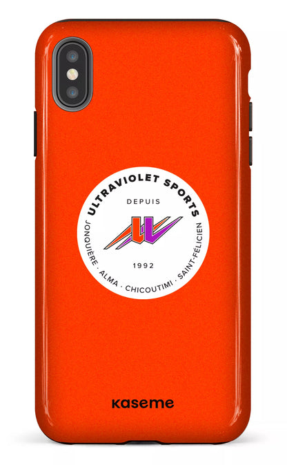 iPhone XS Max tough UltraViolet - Orange -