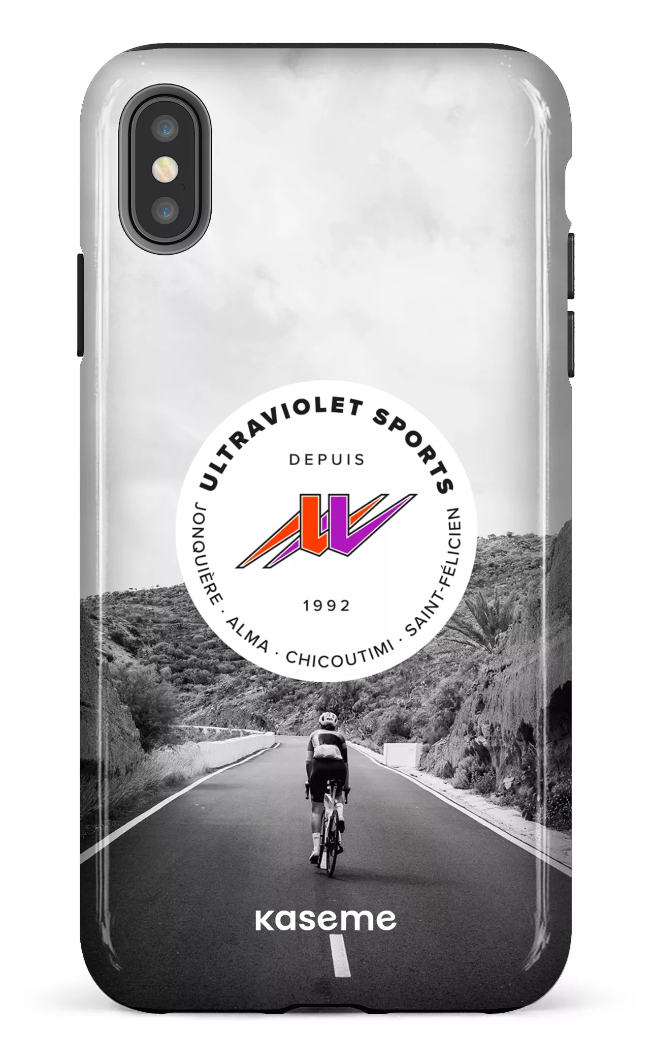 iPhone XS Max tough UltraViolet Vélo -
