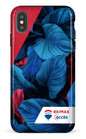 iPhone XS Max tough Végétation bicolore -
