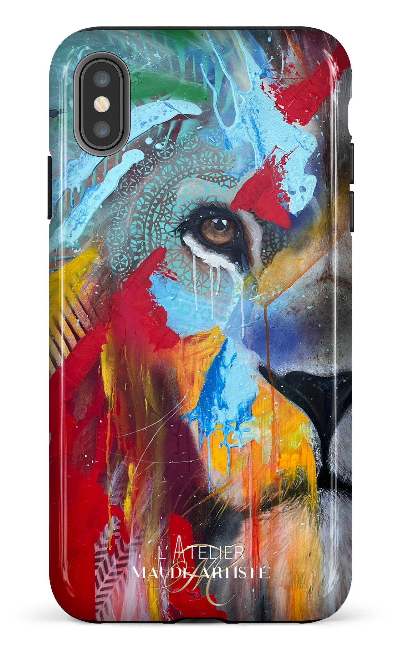 iPhone XS Max tough Waves by Maude -