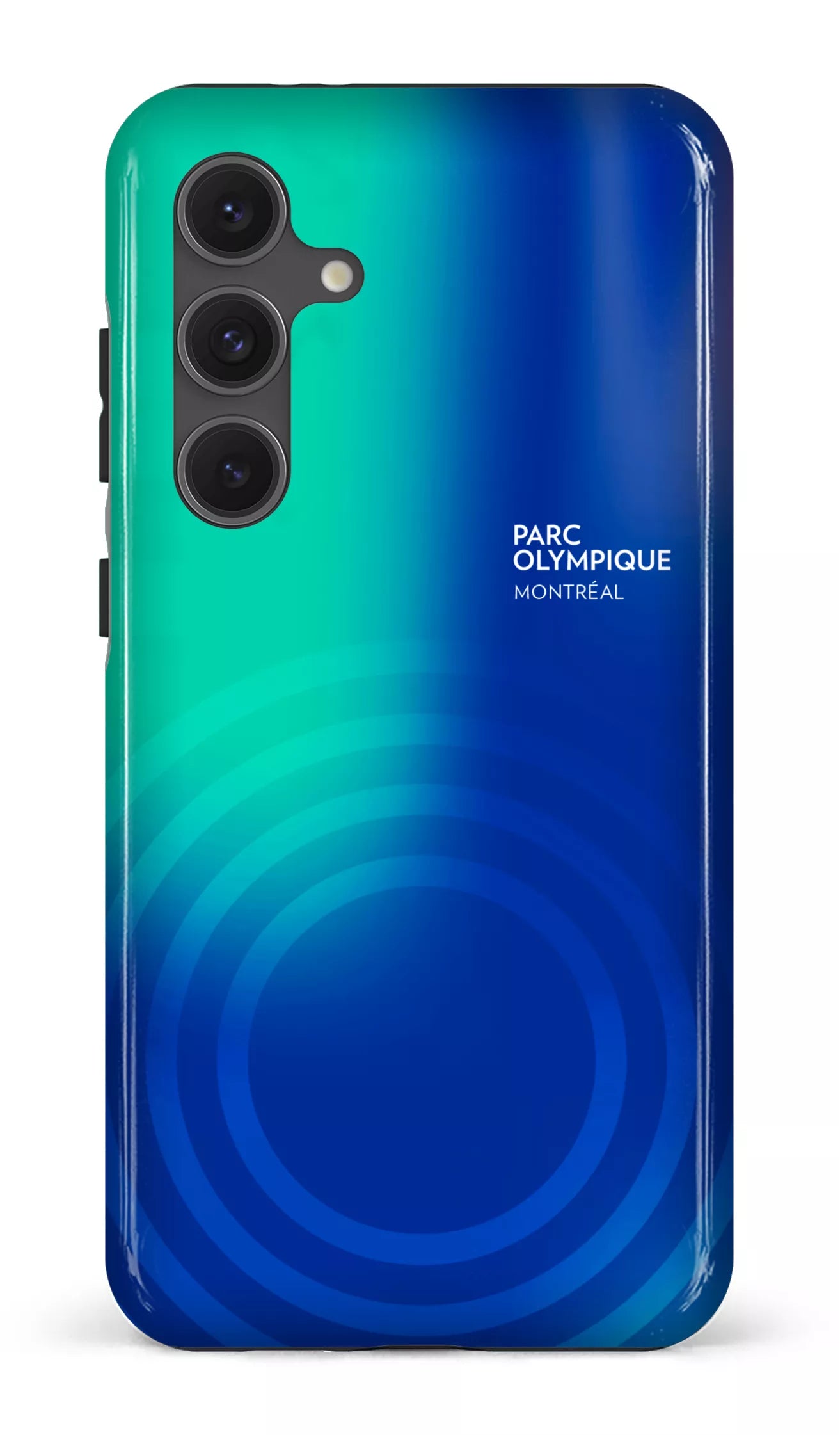 Galaxy S24FE Tough Parc Olympique - Logo Bleu/vert -