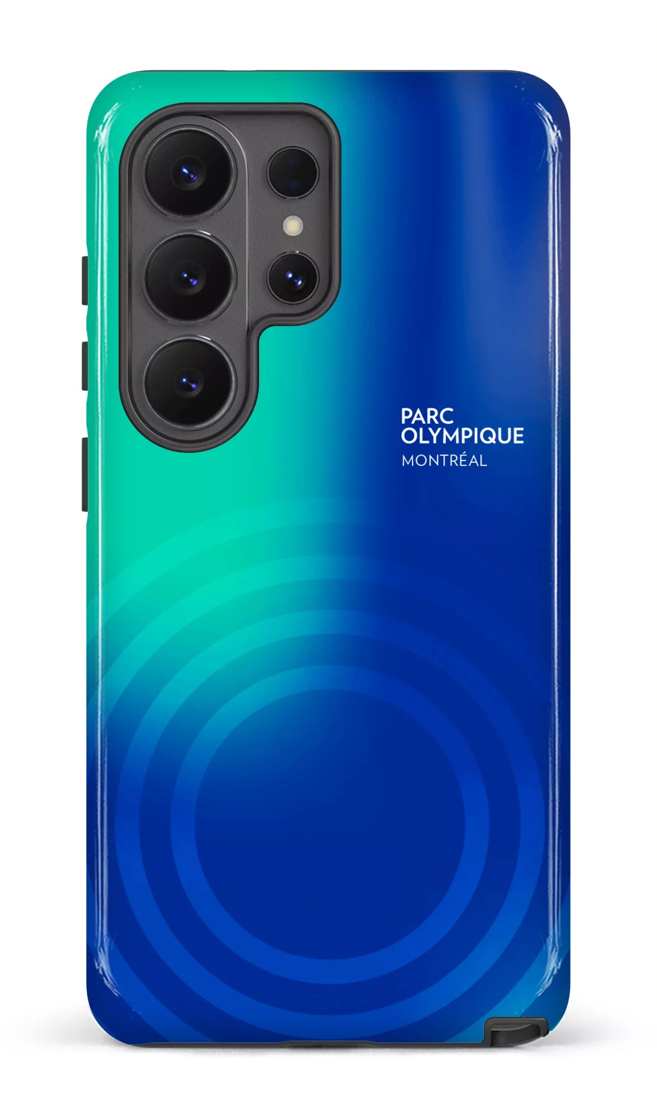 Galaxy S26 U Tough (Gloss) Parc Olympique - Logo Bleu/vert -