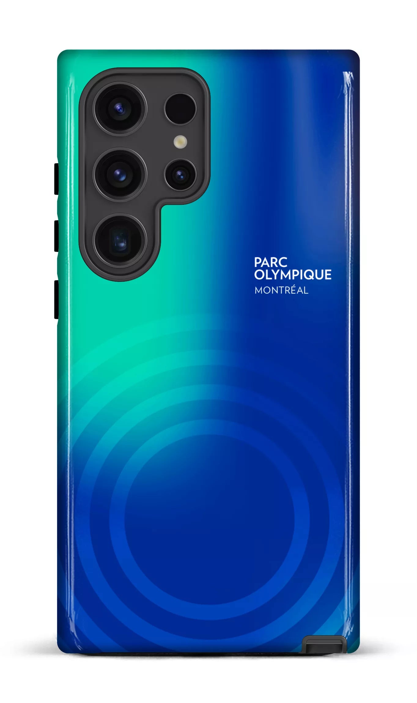 Galaxy S24 Ultra Tough (Gloss) Parc Olympique - Logo Bleu/vert -
