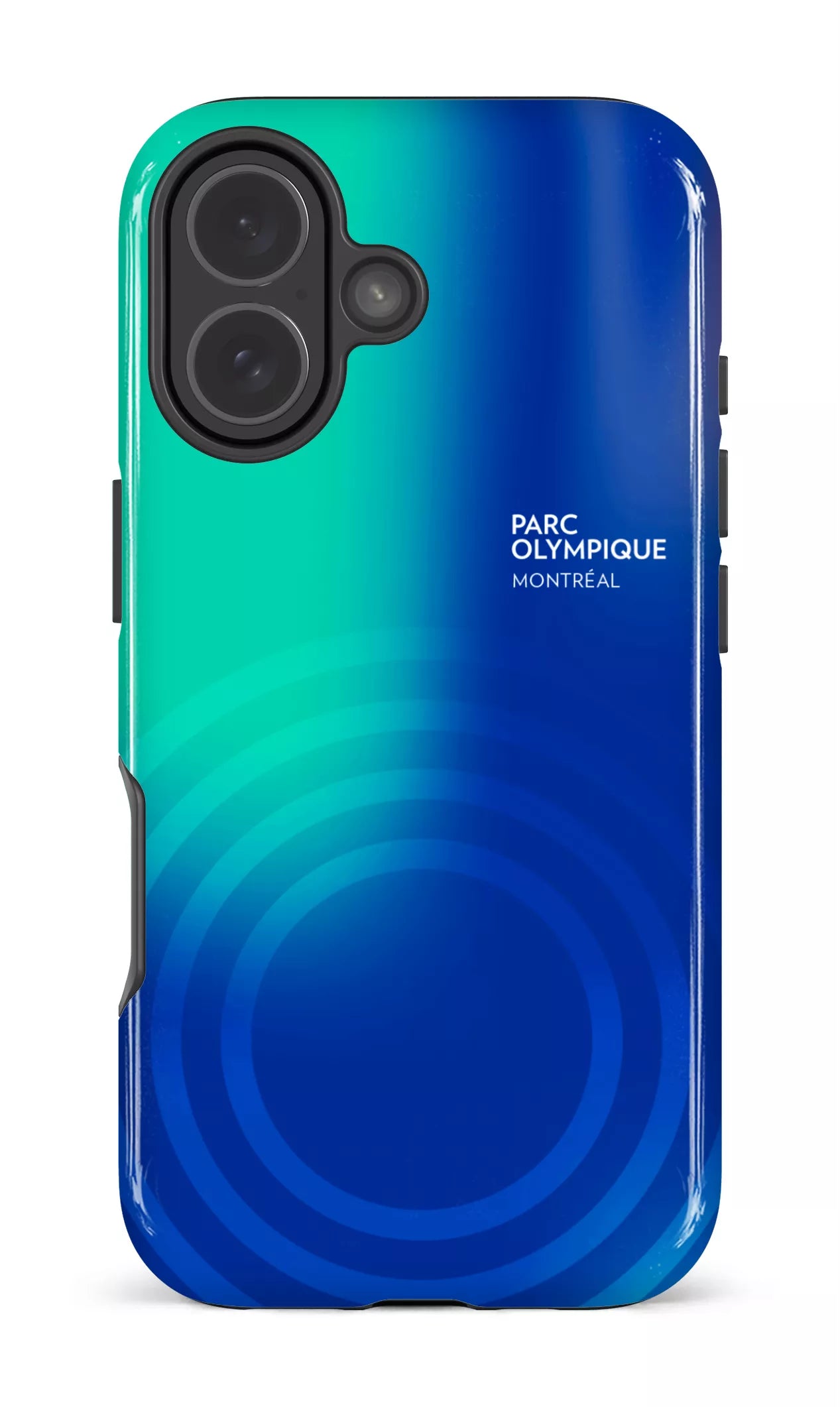 iPhone 17 Impact Case Parc Olympique - Logo Bleu/vert -