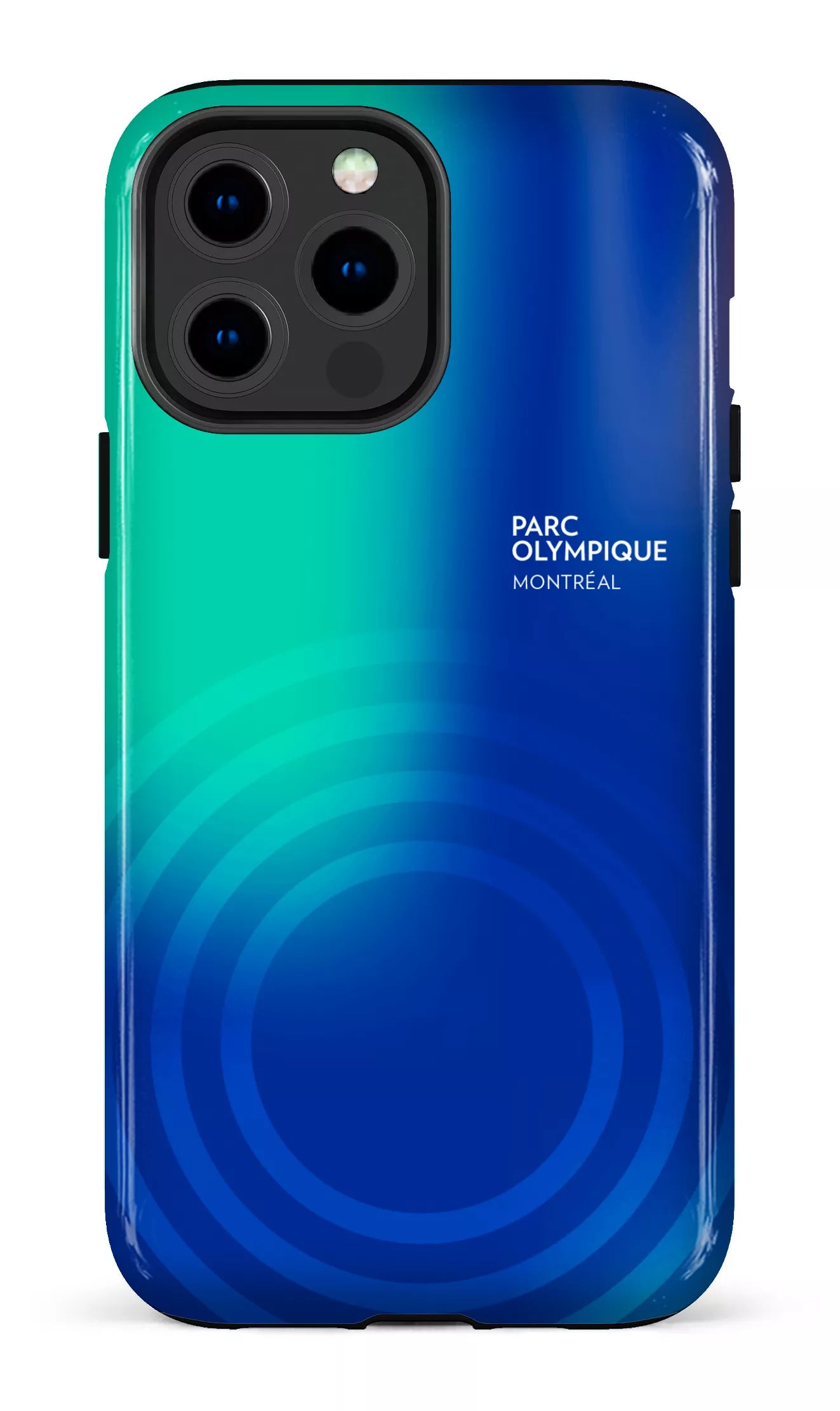iPhone 13 Pro Max Tough Parc Olympique - Logo Bleu/vert -