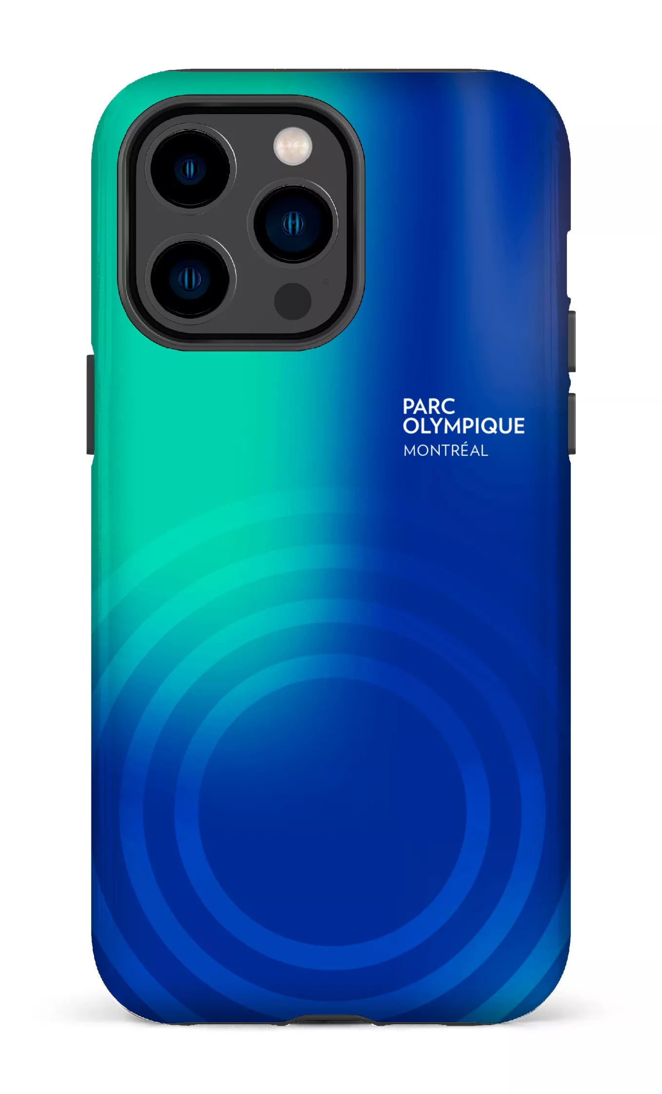 iPhone 14 Pro Max Tough Parc Olympique - Logo Bleu/vert -
