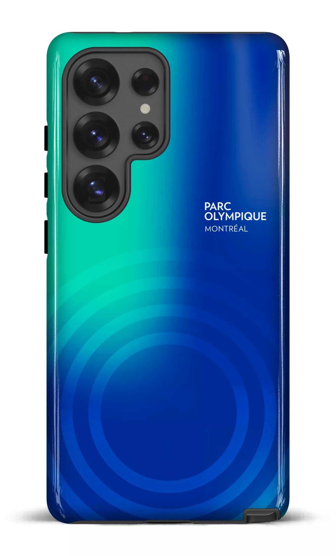 Galaxy S25 Ultra Tough (Gloss) Parc Olympique - Logo Bleu/vert -