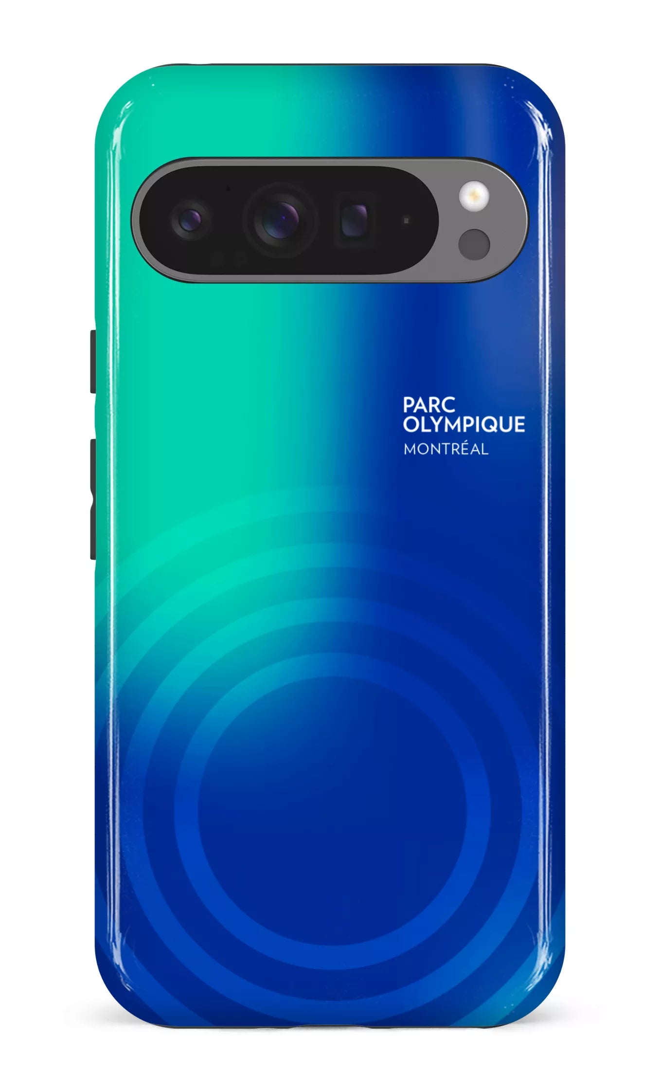 Google Pixel 9 Pro XL Impact (Gloss) Parc Olympique - Logo Bleu/vert -