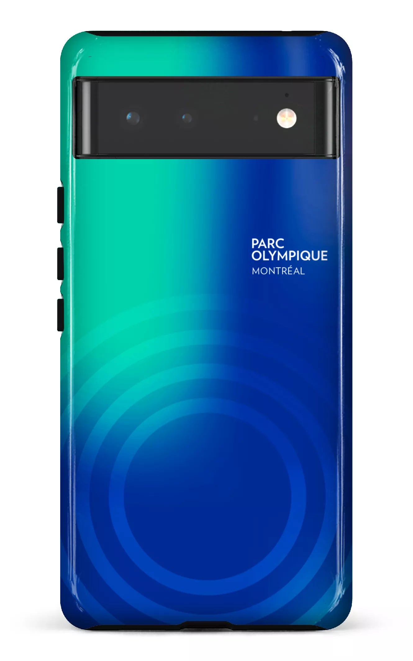 Google Pixel 6 Tough Parc Olympique - Logo Bleu/vert -