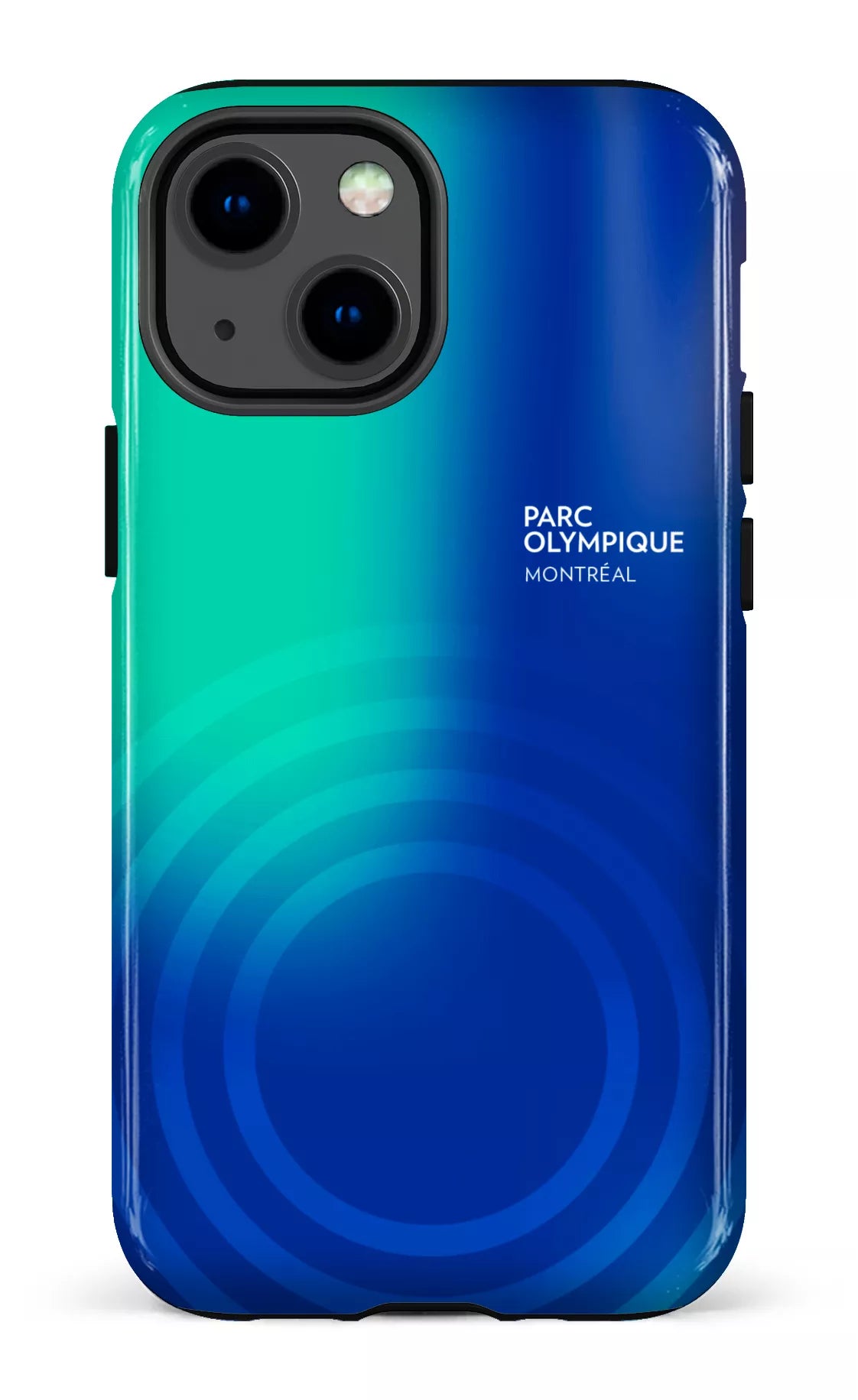 iPhone 13 Mini Tough Parc Olympique - Logo Bleu/vert -