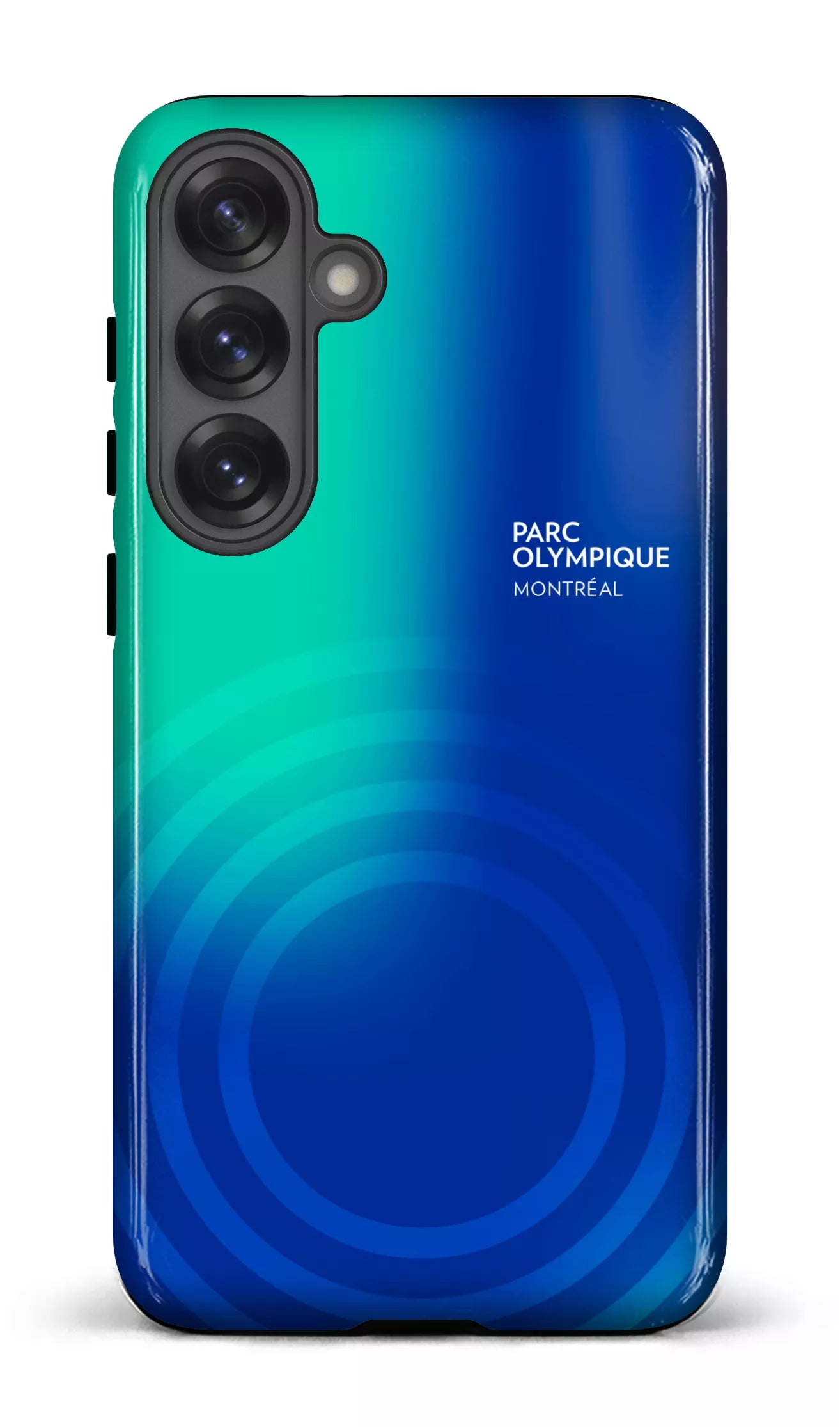Galaxy S25 Plus Tough (Gloss) Parc Olympique - Logo Bleu/vert -