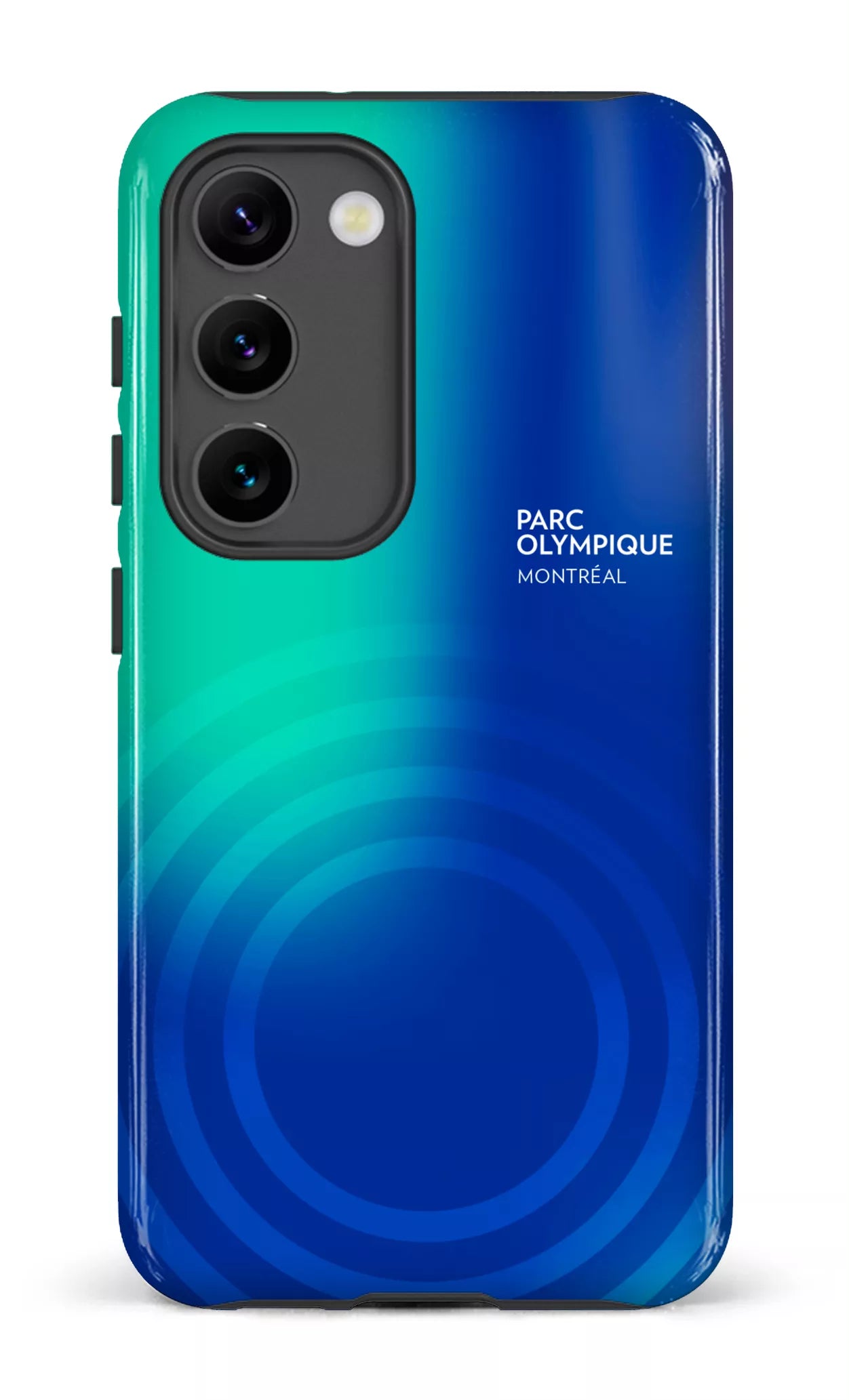 Galaxy S23 Tough Gloss Parc Olympique - Logo Bleu/vert -