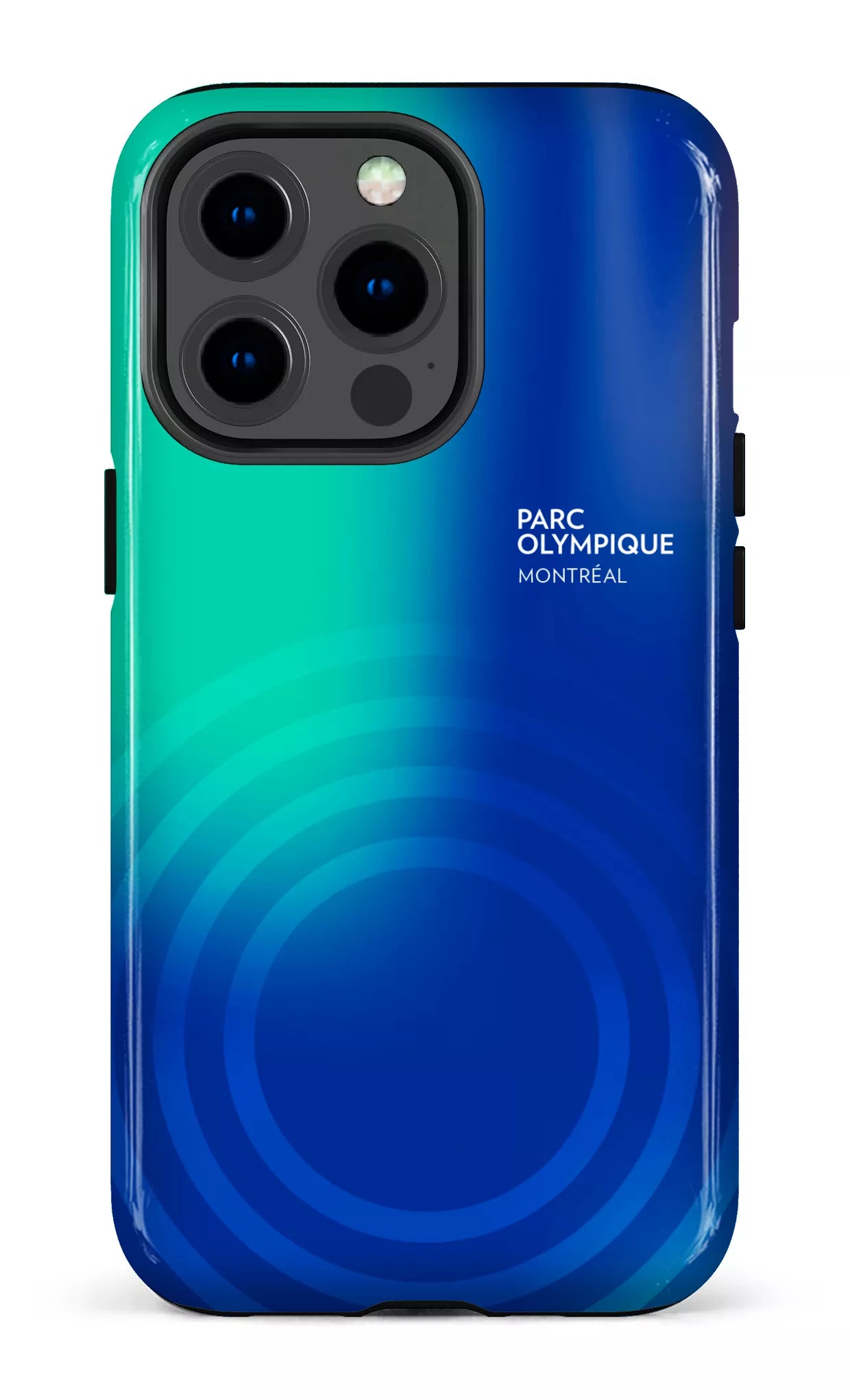 iPhone 13 pro Tough Parc Olympique - Logo Bleu/vert -