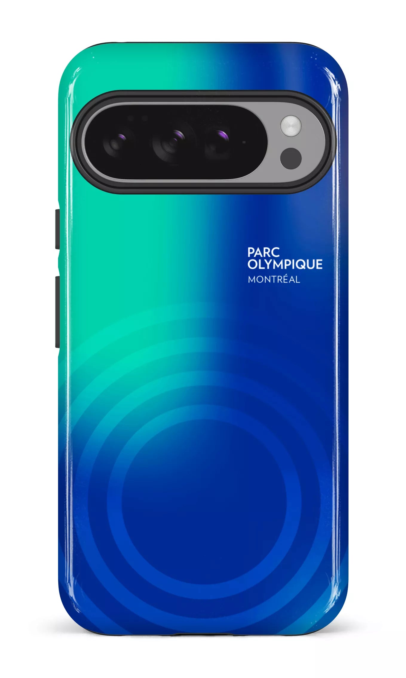 Google Pixel 10 Pro XL Impact (Gloss) Parc Olympique - Logo Bleu/vert -