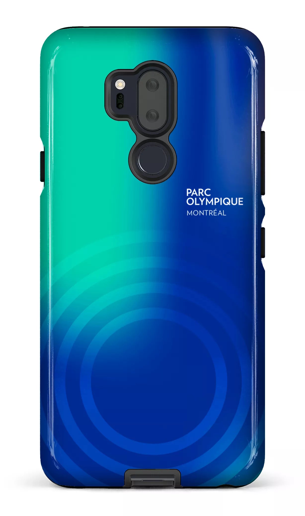 LG G7 Tough Parc Olympique - Logo Bleu/vert -