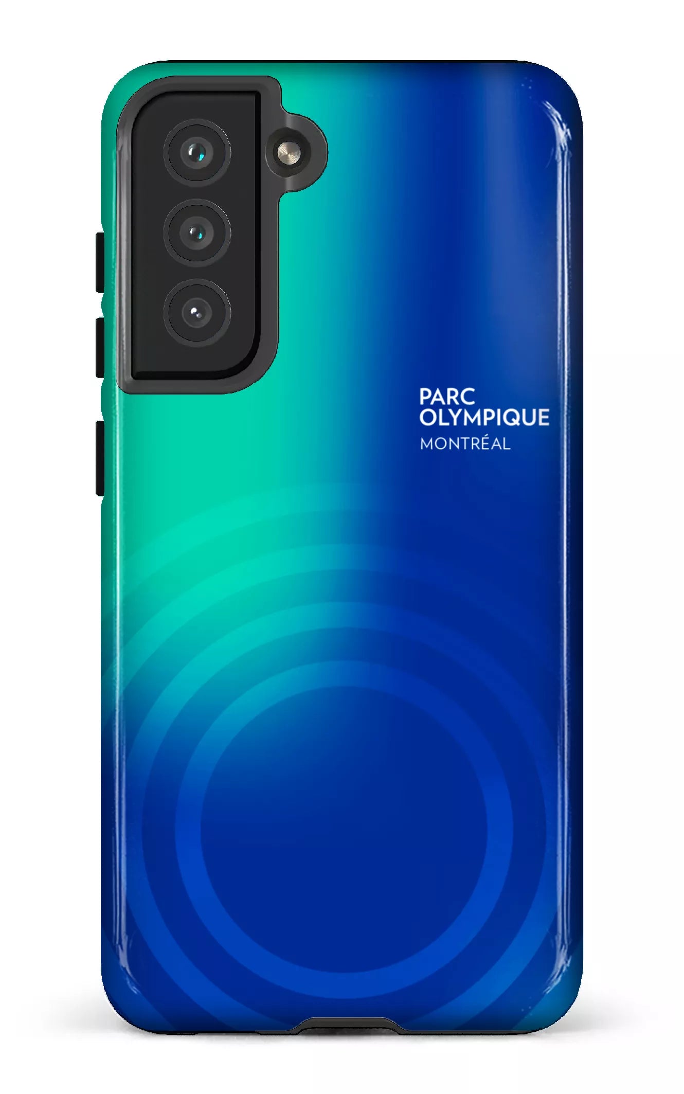 Galaxy S21 FE Tough Parc Olympique - Logo Bleu/vert -