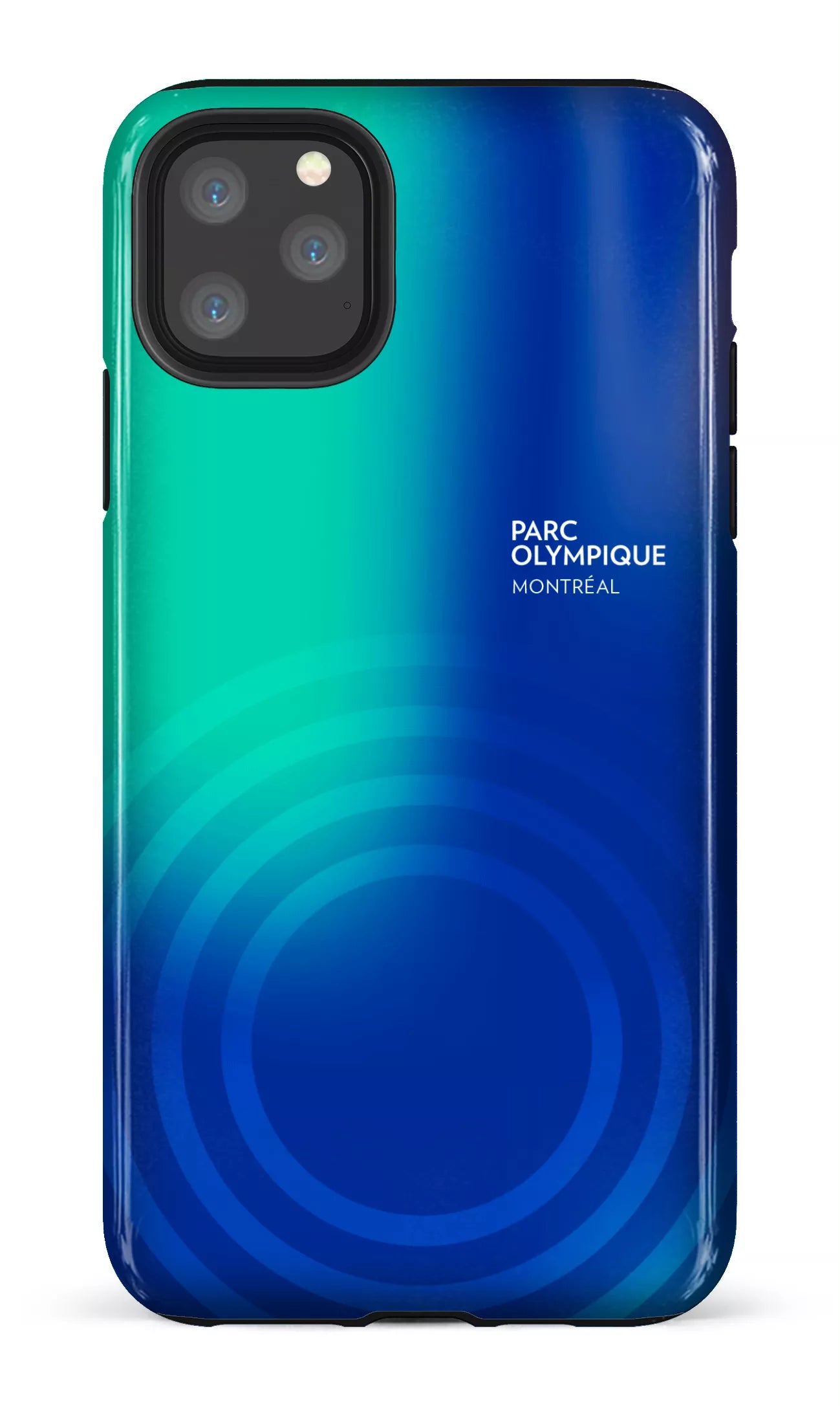 iPhone 11 Pro Max Tough Parc Olympique - Logo Bleu/vert -