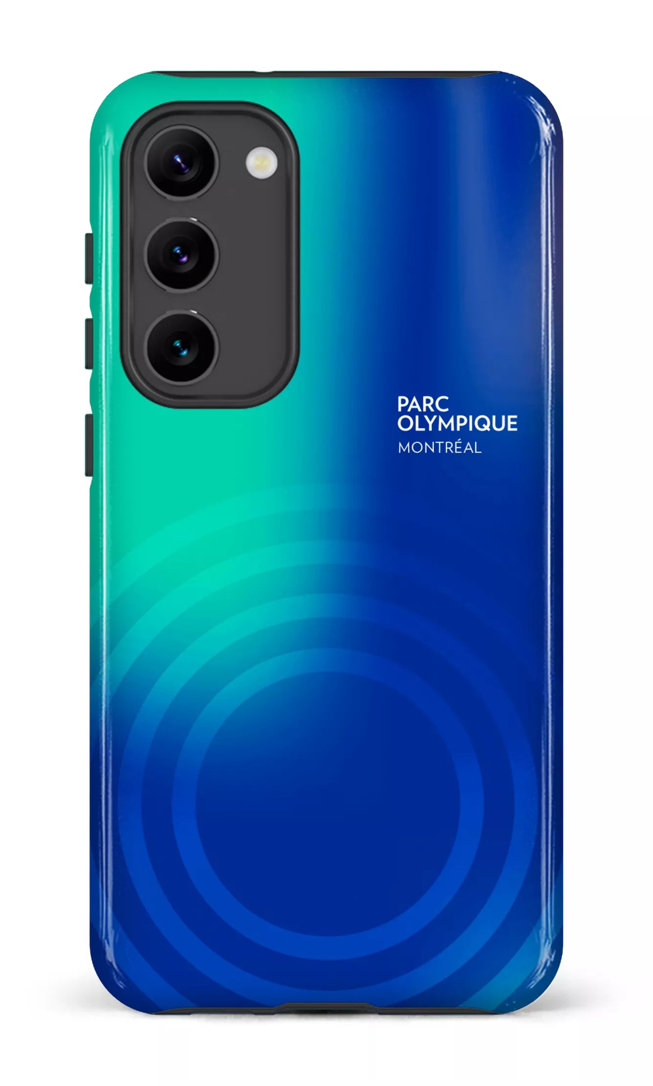 Galaxy S23 Plus Tough Gloss Parc Olympique - Logo Bleu/vert -