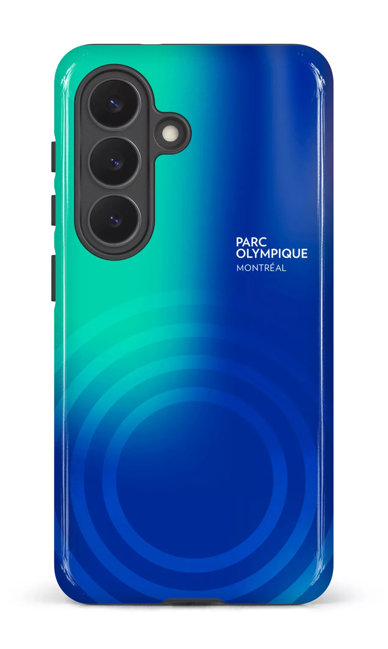 Galaxy  S26 Tough (Gloss) Parc Olympique - Logo Bleu/vert -
