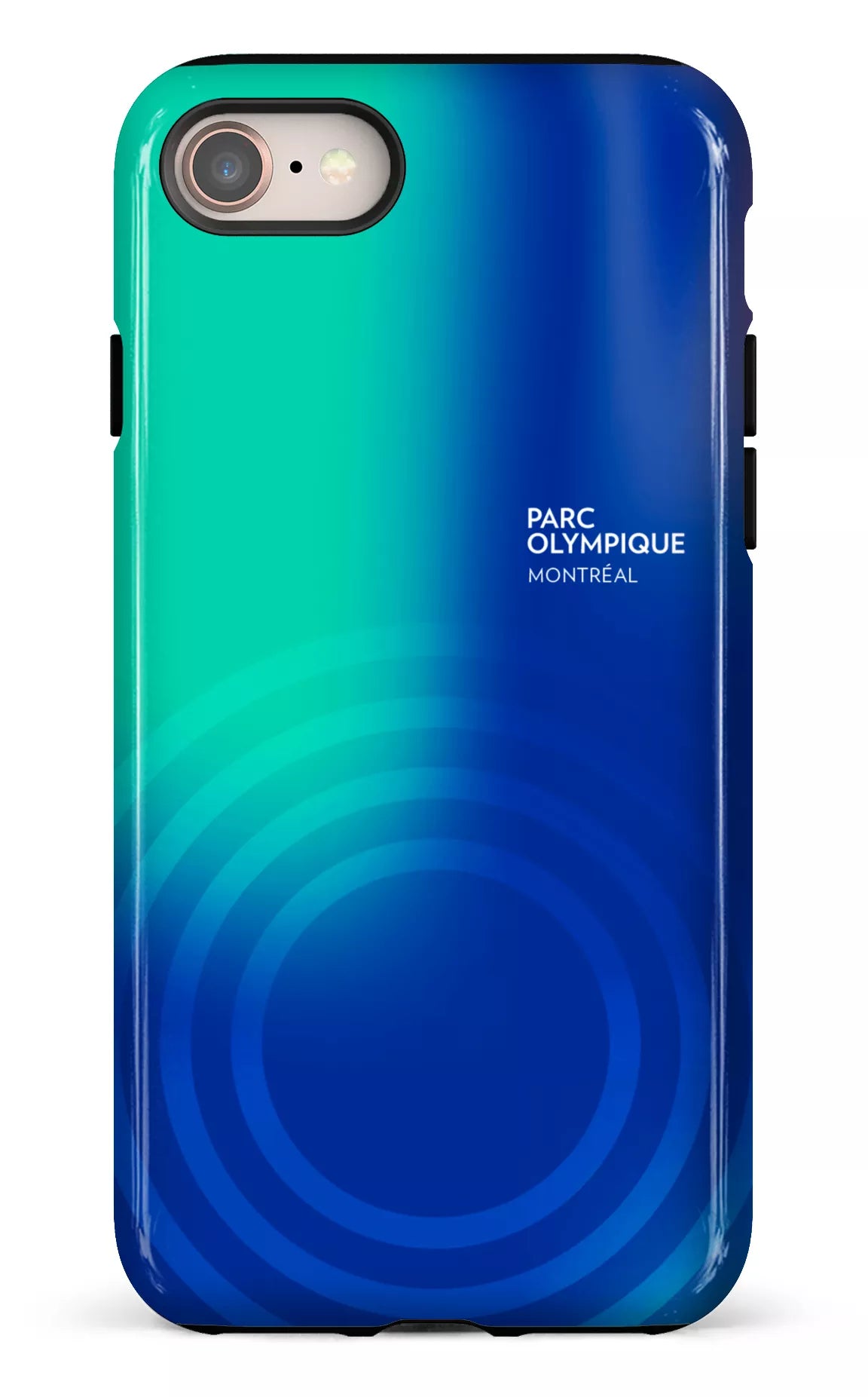 iPhone 7/8 Tough Parc Olympique - Logo Bleu/vert -