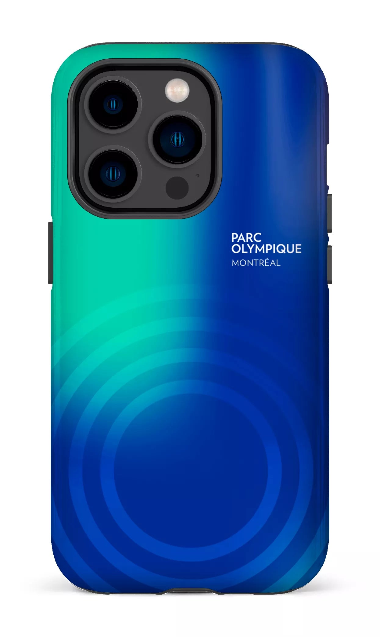 iPhone 14 Pro Tough Parc Olympique - Logo Bleu/vert -