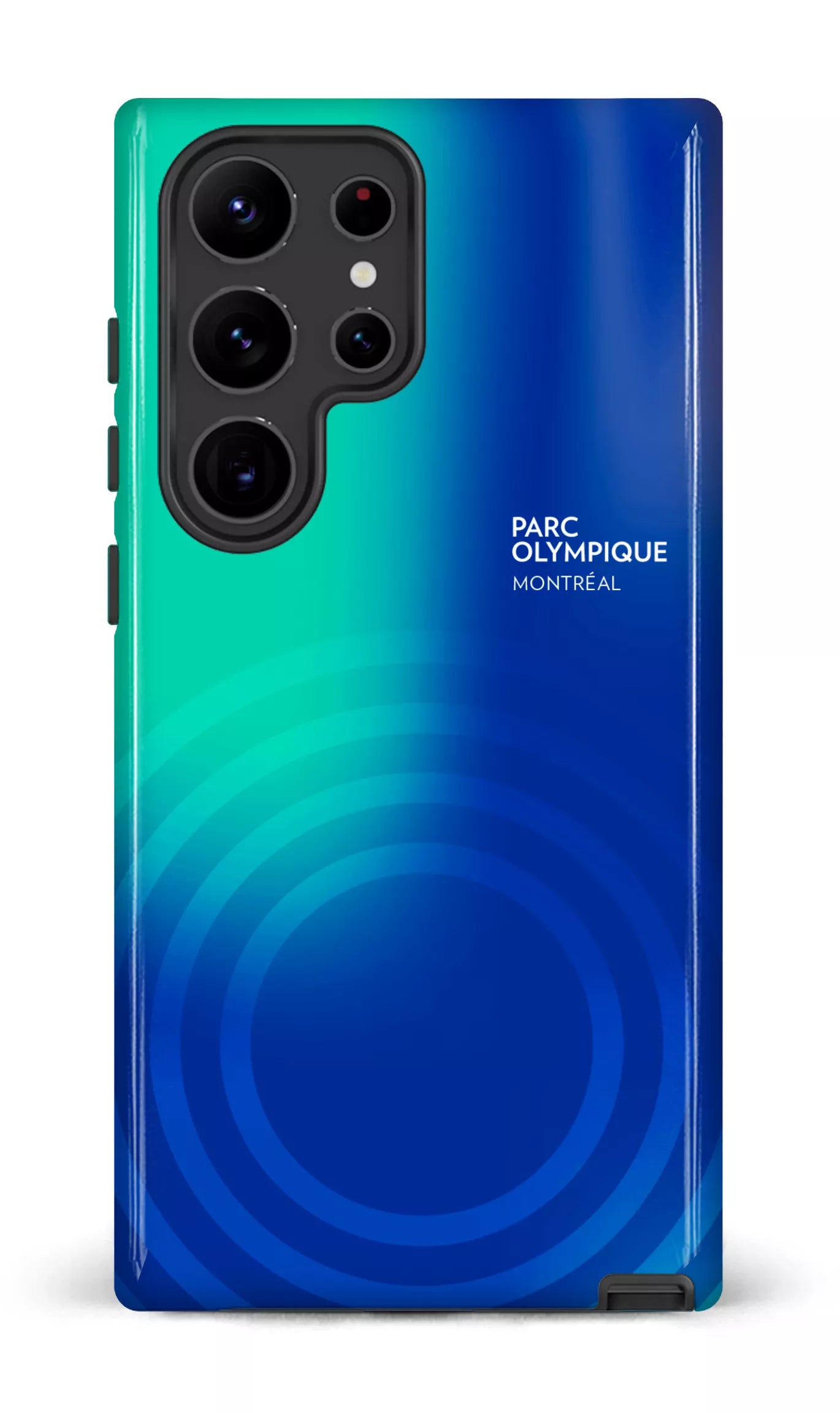 Galaxy S23 Ultra Tough Gloss Parc Olympique - Logo Bleu/vert -